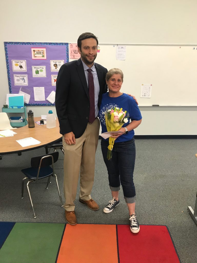 Ms. Janette Wainman Teacher Appreciation Award