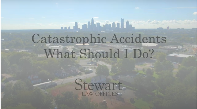 What should I do if I’m in a catastrophic accident?